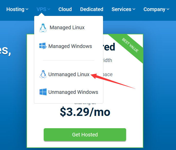 低价VPN搭建教程-Hostwinds (1)